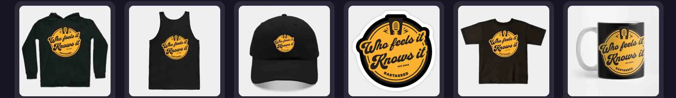who-feels-it-web Who feels it knows it Rastaseed Rastafarian merchandise and clothing