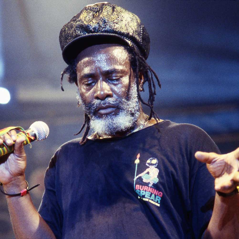 Burning Spear Legendary Touring Reggae Musician