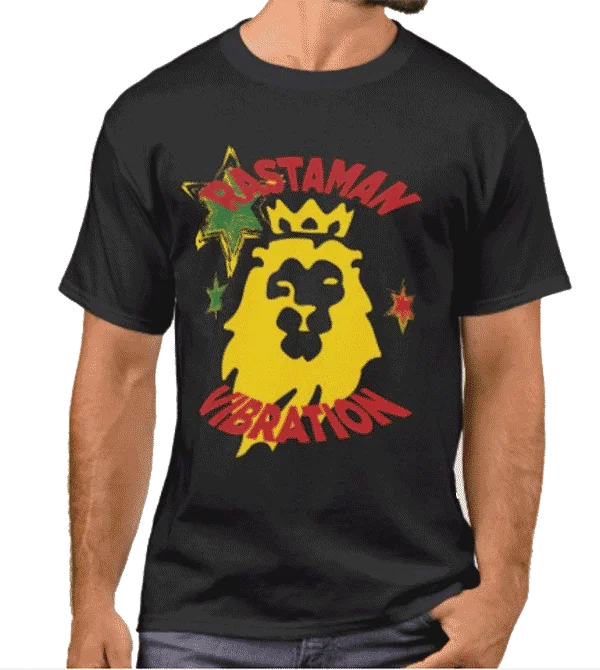 Rastaman Vibration Lion of Judah T-shirt Rastaseed.com