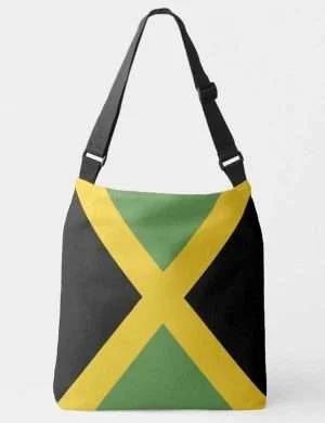 Jamaican Flag Bag Cross Body All Over Print Rastaseed.com