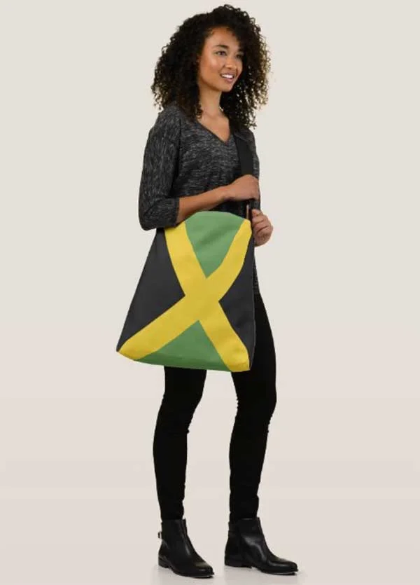 Jamaican Flag Bag Cross Body All Over Print Rastaseed.com