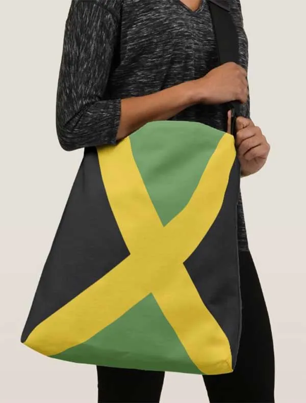 Jamaican Flag Bag Cross Body All Over Print Rastaseed.com