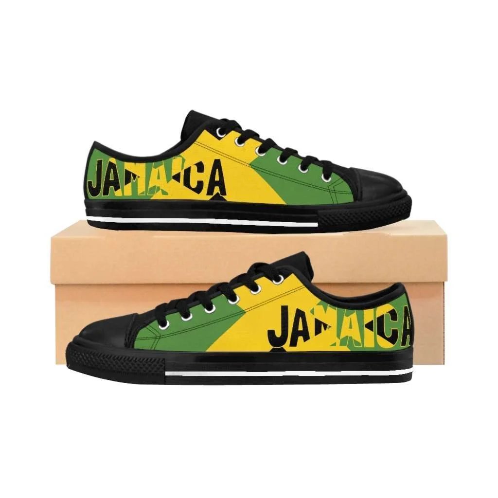 Rasta Lion of Judah Mens High-top Sneakers at Rastaseed.com Reggae jamaican clothing shop