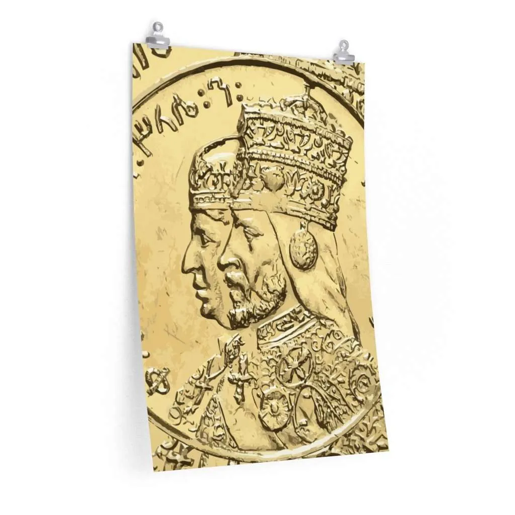 Emperor Haile Selassie and Empress Menen Premium Matte vertical posters - Image 6