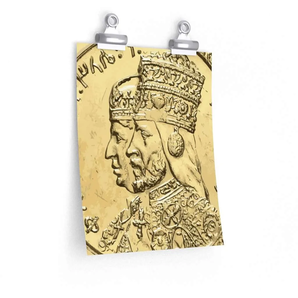 Emperor Haile Selassie and Empress Menen Premium Matte vertical posters - Image 2