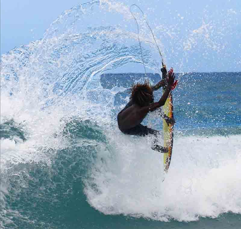Rasta surfer Jamaica rastaseed.com