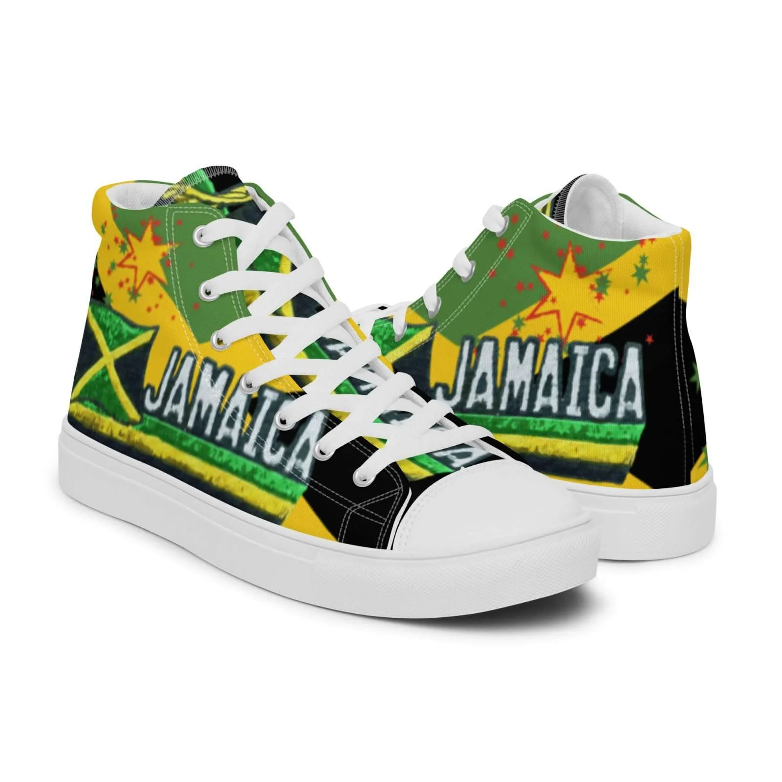 Jamaican shoes canvas casual irie designs