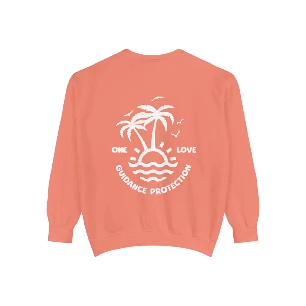 No problem mon sweatshirt back terracotta color. Jamaica 101 See and Blind Hear and Deaf. Top Quality comfort colors garment with assorted colors.
