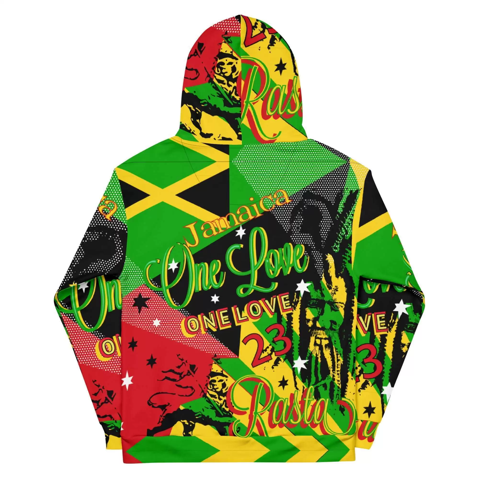 Jamaican Reggae Rasta Party Hoodie - Image 4