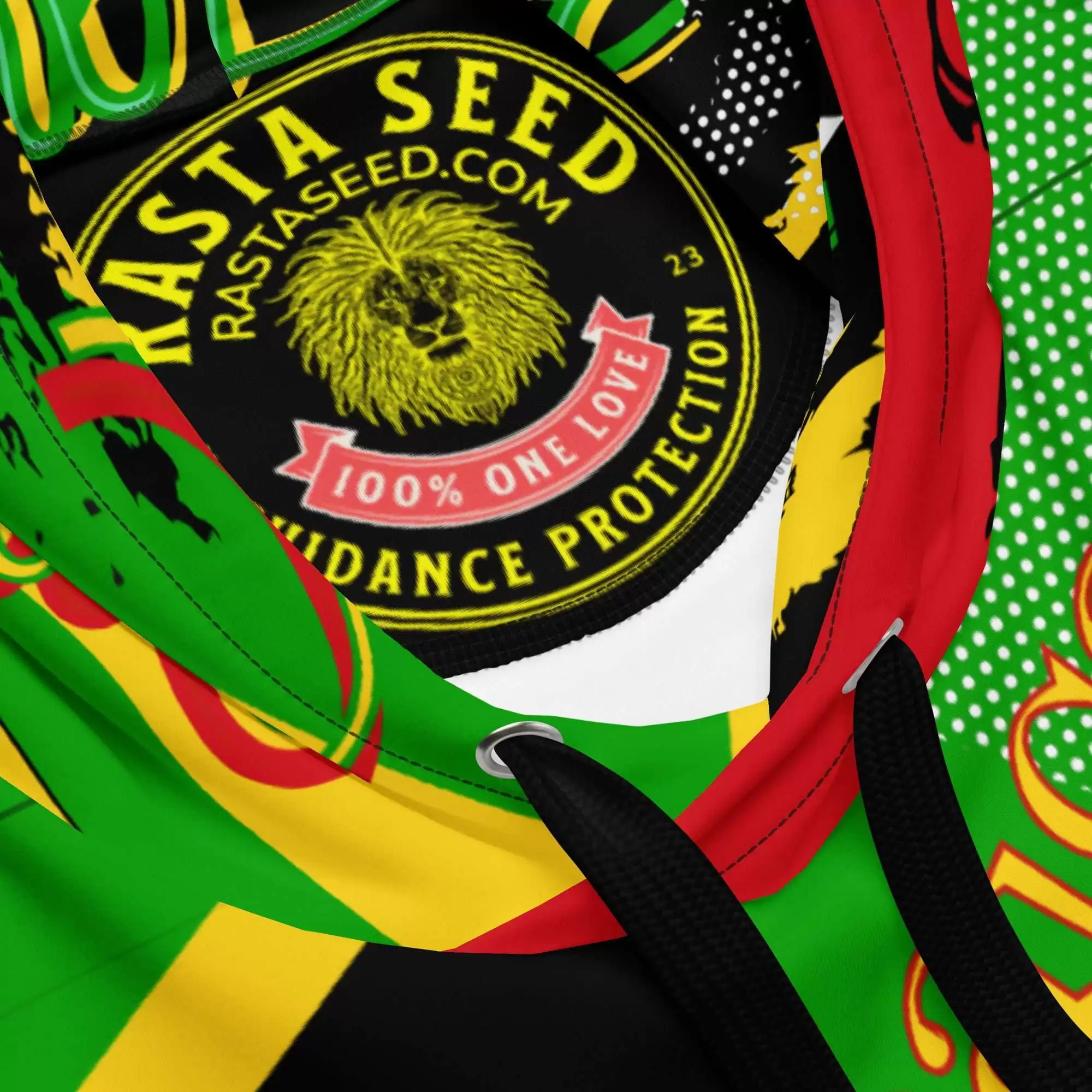 Jamaican Reggae Rasta Party Hoodie - Image 3