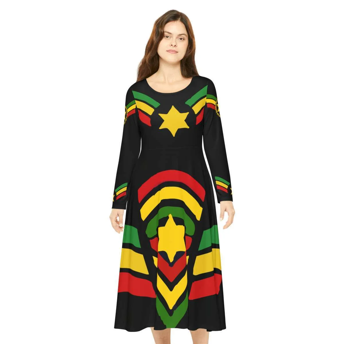 Jah Rastafari Reggae Dress